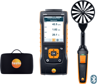 0563 4403 Testo Anemometer, Gas- und Druckmessgeräte Bild 1