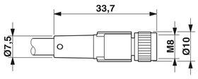 1406018 Phoenix Contact Sensor-Aktor Kabel Bild 2