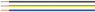 PVC-Schaltdraht, H05V-U, 0,75 mm², AWG 19, grün/gelb, Außen-Ø 2,5 mm