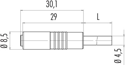 79 3410 52 03 binder Sensor-Aktor Kabel Bild 2