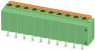 Leiterplattenklemme, 10-polig, RM 5.08 mm, 0,2-1,5 mm², 15 A, Federklemmanschluss, grün, 1751581