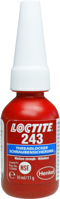 LOCTITE 243 10ML FLASCHE Loctite Schraubensicherungsmittel