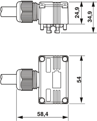 1453096 Phoenix Contact Sensor-Aktor Kabel Bild 2