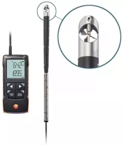 0563 0416 Testo Anemometers, Gas and Pressure Measuring Instruments