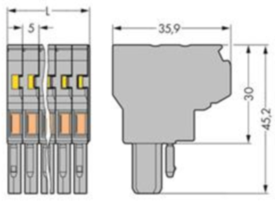 769-121 WAGO Steckverbindersysteme Bild 2