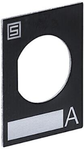 Alu-Bezeichnungsschild, 18 x 24 mm, für Sicherungshalter FEF/FEP/FEU/FIN/FIO/FPG1/FPG2/SWA1 (Frontpl)/SWA2 (Print), 0880.0001