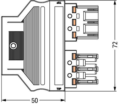 770-5001/117-000 WAGO Gerätesteckverbinder Bild 3