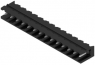 Stiftleiste, 14-polig, RM 5.08 mm, abgewinkelt, schwarz, 1155180000
