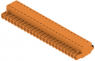 Buchsenleiste, 24-polig, RM 5 mm, gerade, orange, 1211810000