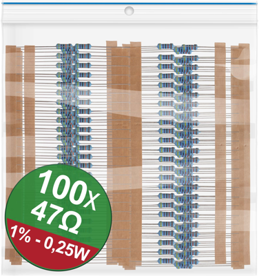 22P040 QUADRIOS Bedrahtete Widerstände