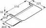 Tastaturauszug, (L x B) 325 x 510 mm, für Laborwagen, 00.701.060.1