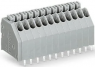 Leiterplattenklemme, 7-polig, RM 2.5 mm, 0,14-0,5 mm², 4 A, Push-in Käfigklemme, grau, 250-307