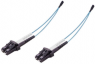 LWL-Duplex-Patchkabel, LC auf LC, 2 m, OM3, Multimode 50/125 µm