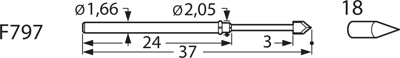 F79718B100G150 Feinmetall Prüfstifte Bild 3