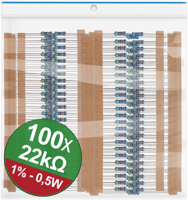 22P097 QUADRIOS Bedrahtete Widerstände