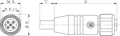 108294 Lumberg Automation Sensor-Actuator Cables Image 2