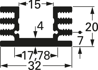 10022575 Fischer Elektronik Kühlkörper