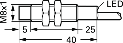 7900009 SICK Proximity Switches, Reed switches Image 2