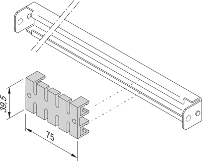 60118-472 SCHROFF Gehäusezubehör