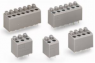 Leiterplattenklemme, 7-polig, RM 5 mm, 0,5-1,5 mm², 10 A, Push-in, grau, 735-307