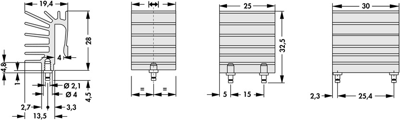 10005786 Fischer Elektronik Heat Sinks Image 2