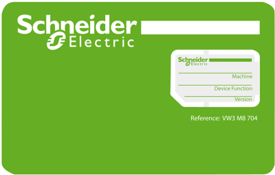 VW3M8704 Schneider Electric Zubehör für Motoren und Getriebe