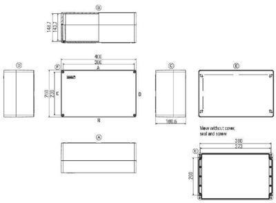 1305990000 Weidmüller General Purpose Enclosures Image 2