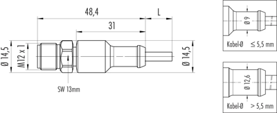 77 3729 0000 20912-0200 binder Sensor-Aktor Kabel Bild 2