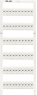 Markierungskarte für Klemmenleistenstecker, 793-618