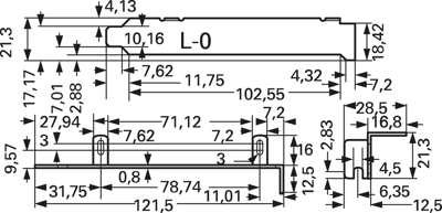 10037280 Fischer Elektronik Leiterplattenbefestigung