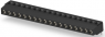 Leiterplattenklemme, 18-polig, RM 5.08 mm, 0,05-3 mm², 17.5 A, Käfigklemme, schwarz, 1-1546073-8