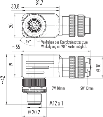 99 1429 820 04 binder Sensor-Aktor Rundsteckverbinder Bild 2