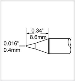 SFP-CN04 METCAL Lötspitzen, Entlötspitzen und Heißluftdüsen Bild 3