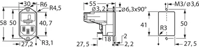 4303.0061 SCHURTER Device Connectors Image 2