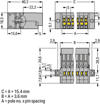 769-610/002-000 WAGO PCB Connection Systems Image 2