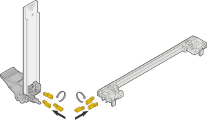 Keying/Codierung für IEL/IET-Griff und Führungsschienen mit Codierung (nach IEEE Standard)