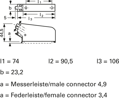 1393583-6 AMP Zubehör für Platinen Steckverbinder, Verbindungssysteme