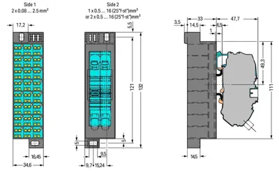 726-631 WAGO Interfacesteckverbinder, Bus Steckverbinder Bild 2