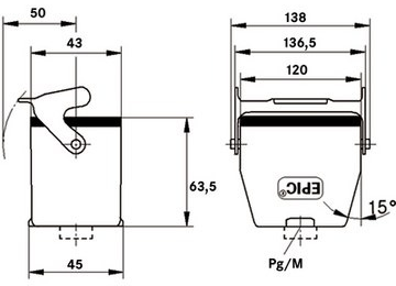 19117900 LAPP Housings for HDC Connectors Image 2