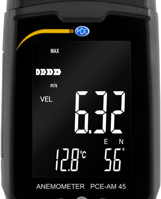 PCE-AM 45 PCE Instruments Anemometer, Gas- und Druckmessgeräte Bild 2