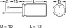 SH 25V/470UF Yageo Elektrolyt Kondensatoren