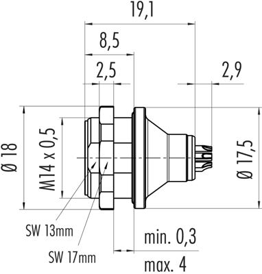 09 4907 081 03 binder Other Circular Connectors Image 2