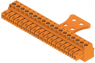 Buchsenleiste, 18-polig, RM 3.81 mm, gerade, orange, 1236430000
