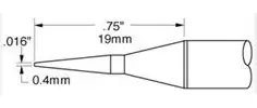 SSC-745A METCAL Lötspitzen, Entlötspitzen und Heißluftdüsen Bild 3