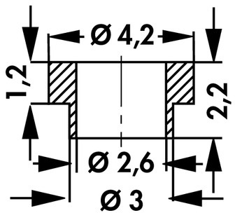 10144354 Fischer Elektronik Isolierbuchsen Bild 2