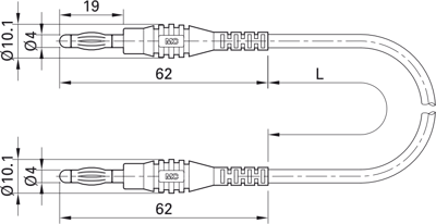 64.9289-10024 Stäubli Electrical Connectors Messleitungen Bild 2