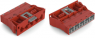 Stecker, 5-polig, Snap-in, Federklemmanschluss, 0,5-4,0 mm², rot, 770-2315