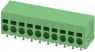 Leiterplattenklemme, 10-polig, RM 5 mm, 0,2-4,0 mm², 24 A, Federklemmanschluss, grün, 1991053