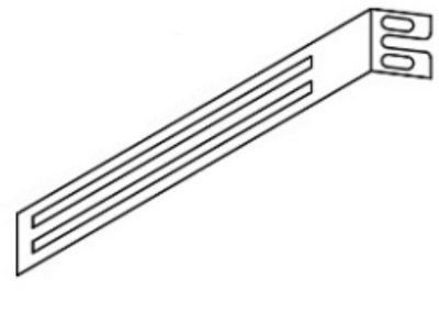 19-INCH SIDE RAILS KIT CAMTEC Zubehör für Stromversorgungen