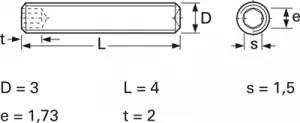 091603004Z Screws, Threaded Rods